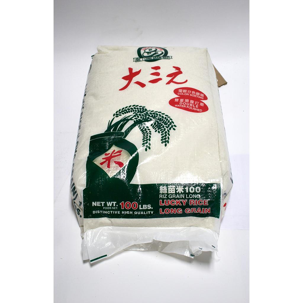 ARROZ LUCKY LONG GRAIN 100 LBS